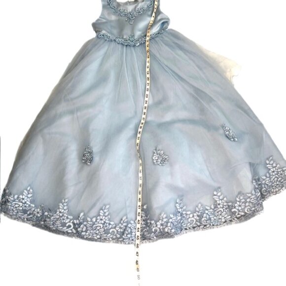 Cinderella Dress Halloween Costume Special Occasion Dress Blue Girl's Size 10/11 - Picture 3 of 4